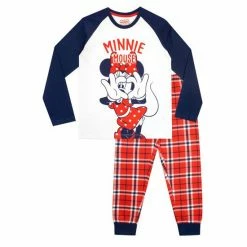 Character Red Disney Minnie Mouse Christmas Pyjamas -Girl In Mind unnamed file 788
