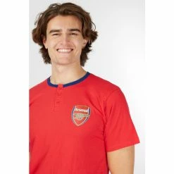 Character Red Arsenal Mens Football Kit Pyjamas -Girl In Mind unnamed file 817