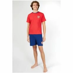 Character Red Arsenal Mens Football Kit Pyjamas -Girl In Mind unnamed file 819