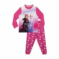 Character Pink & Blue Disney Spirit Long Sleeved Girls Pyjama Set -Girl In Mind unnamed file 829
