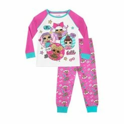 Character Pink & Blue Disney Spirit Long Sleeved Girls Pyjama Set -Girl In Mind unnamed file 831