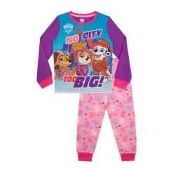 Character Pink & Blue Disney Spirit Long Sleeved Girls Pyjama Set -Girl In Mind unnamed file 833