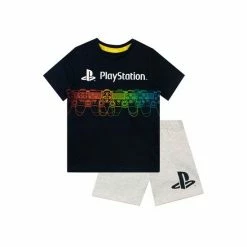 Character Grey Playstation Short Pyjamas -Girl In Mind unnamed file 906