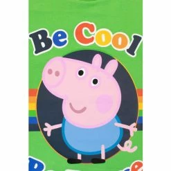 Character Green George Pig Boys Short Pyjamas -Girl In Mind unnamed file 938