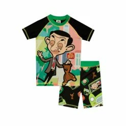 Character Black Mr Bean Boy Swim Set