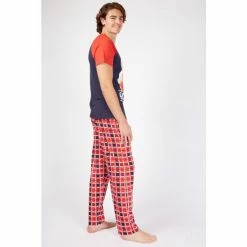 Character Red Mens Disney Grumpy Check Pyjamas 5 Character Red Mens Disney Grumpy Check Pyjamas -Girl In Mind unnamed file 98